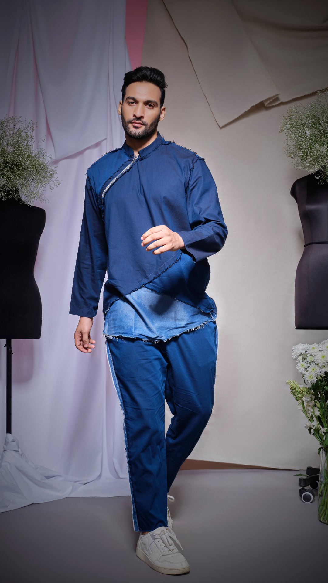 Blue Zara cotton shirt