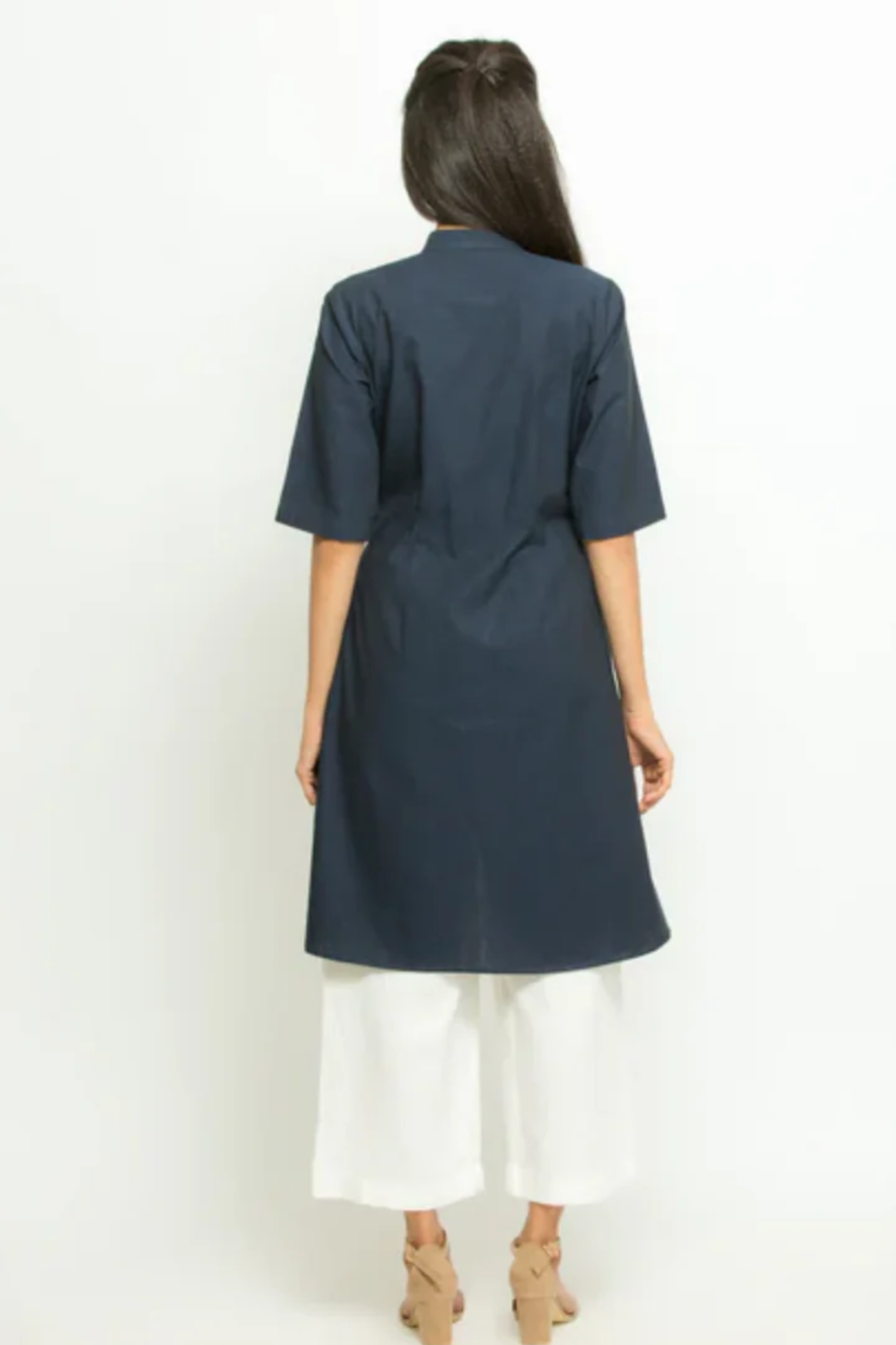 Asymmetrical frill co-ord set