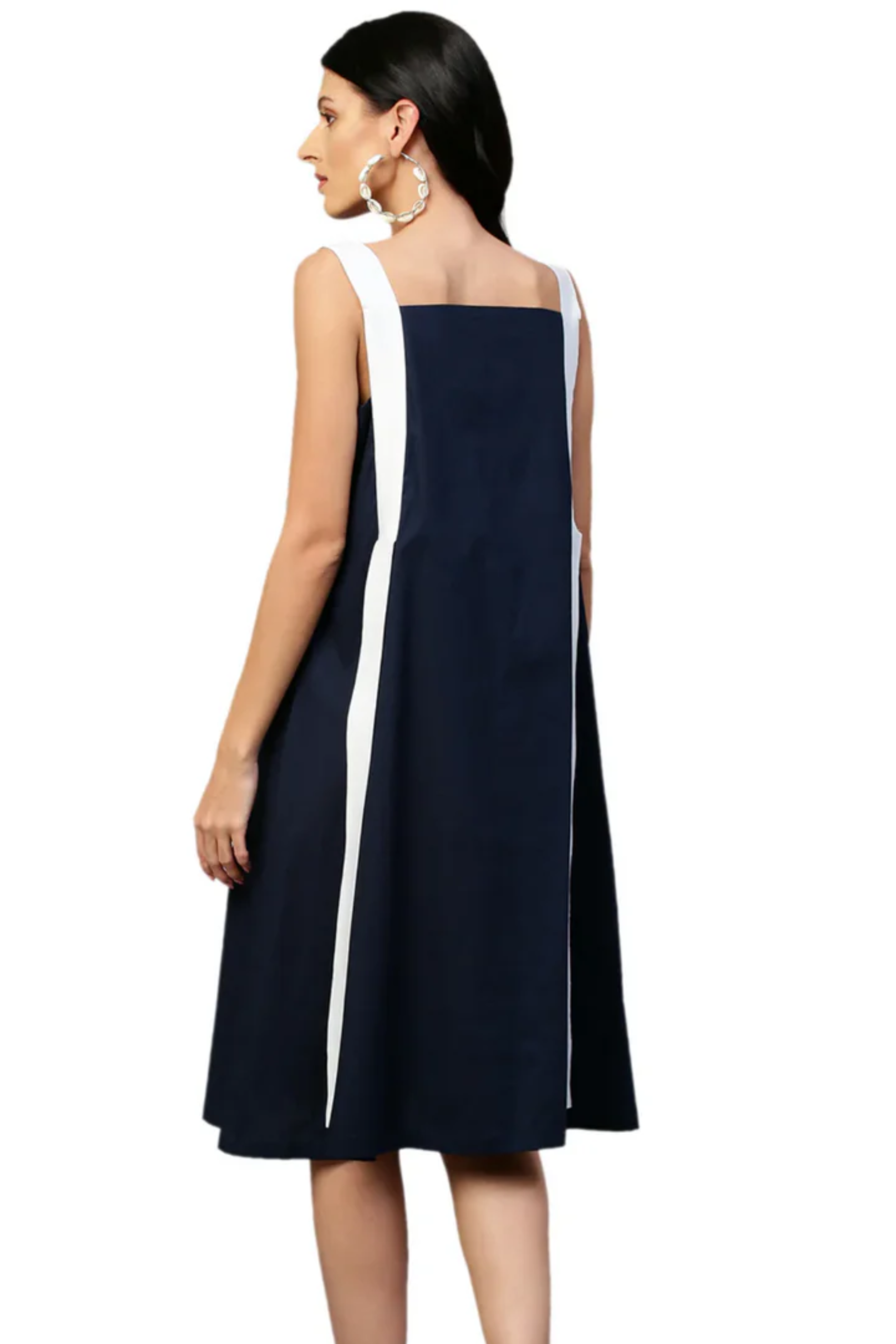 Blue A line dress