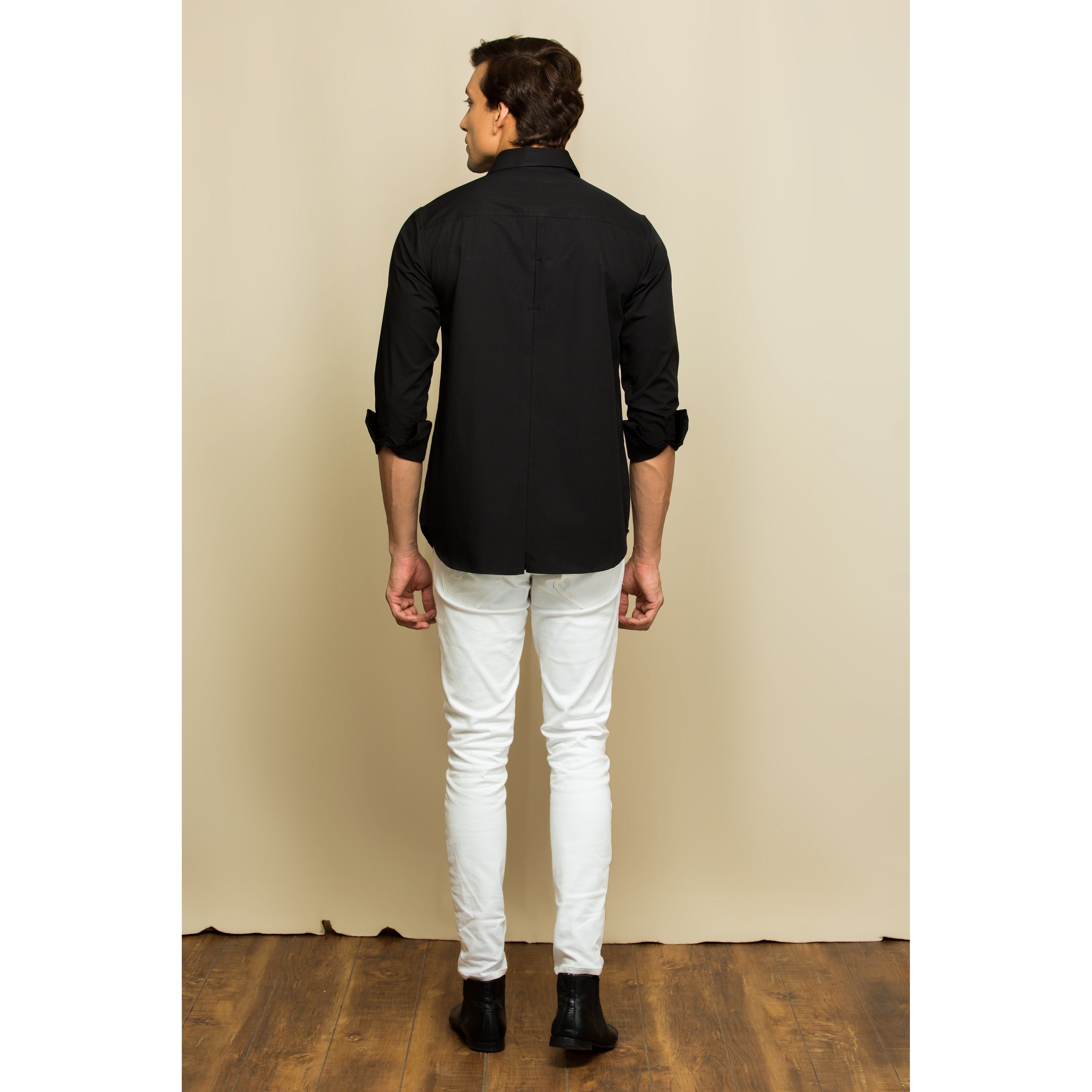 inverted pleat shirt