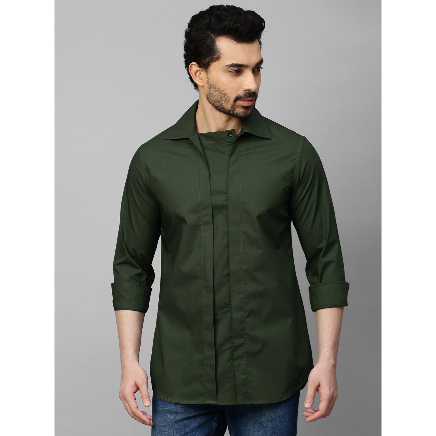 Double placket shirt
