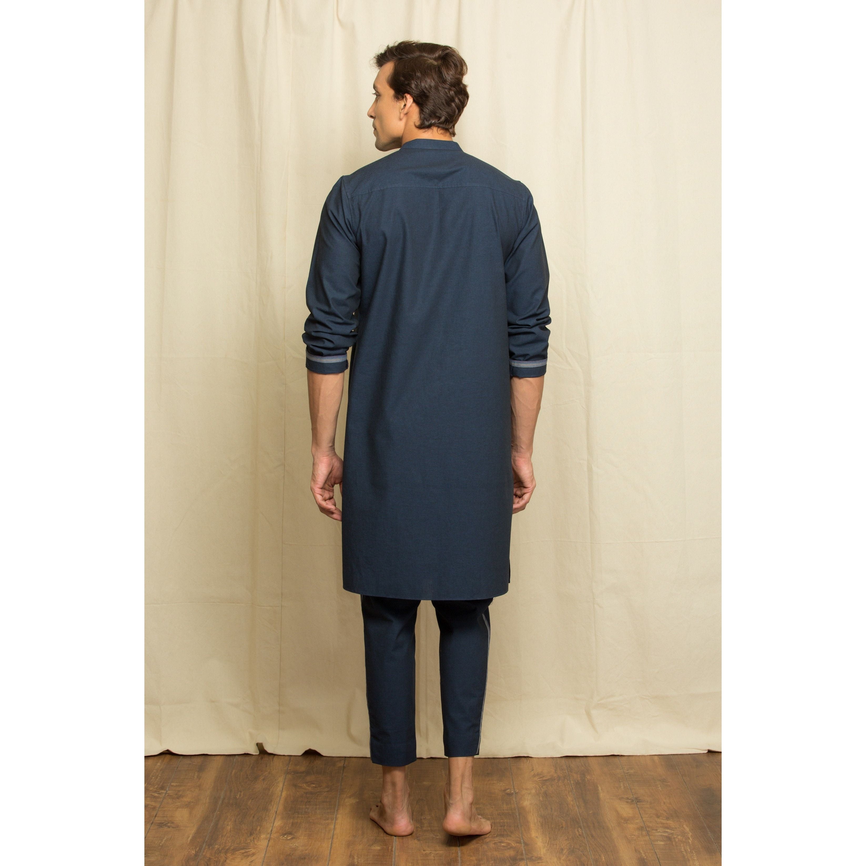 Co-ord set with slant button features