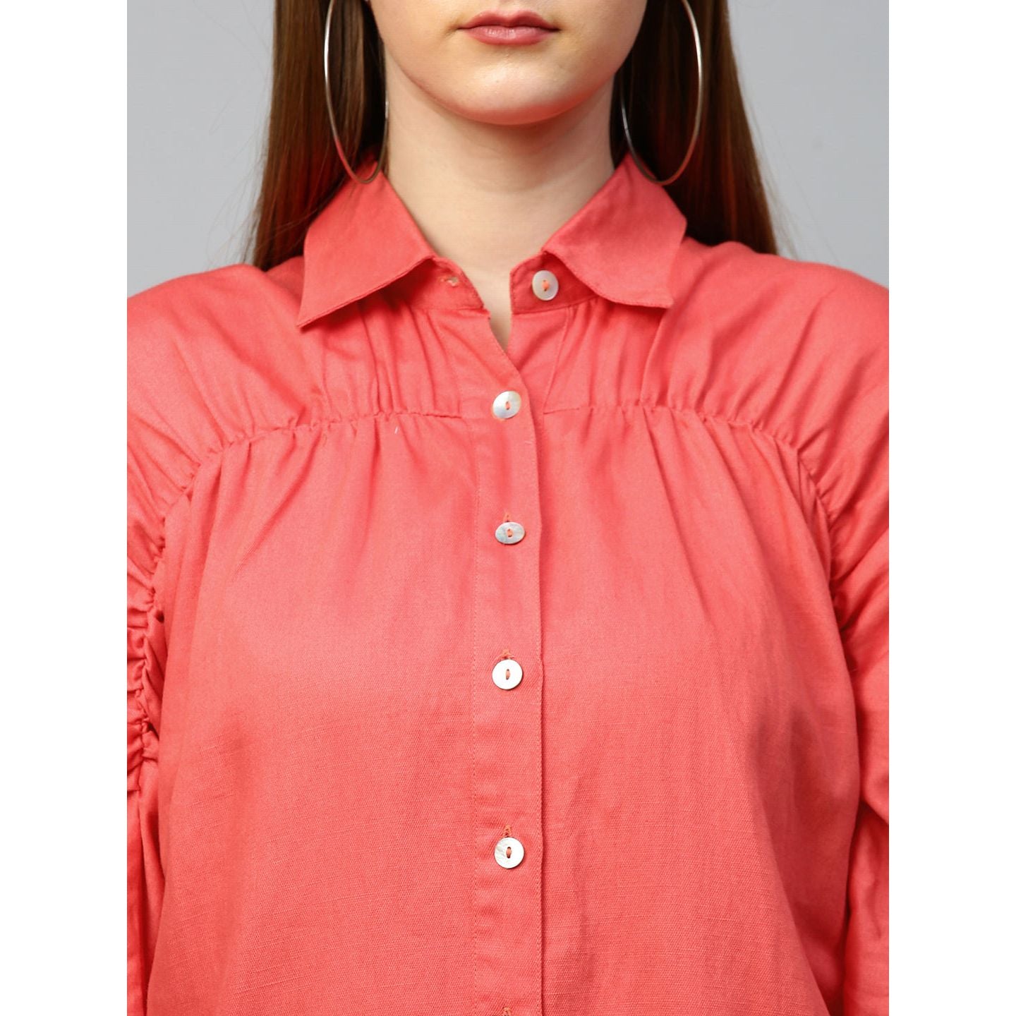 Dark Salmon pink co-ord set