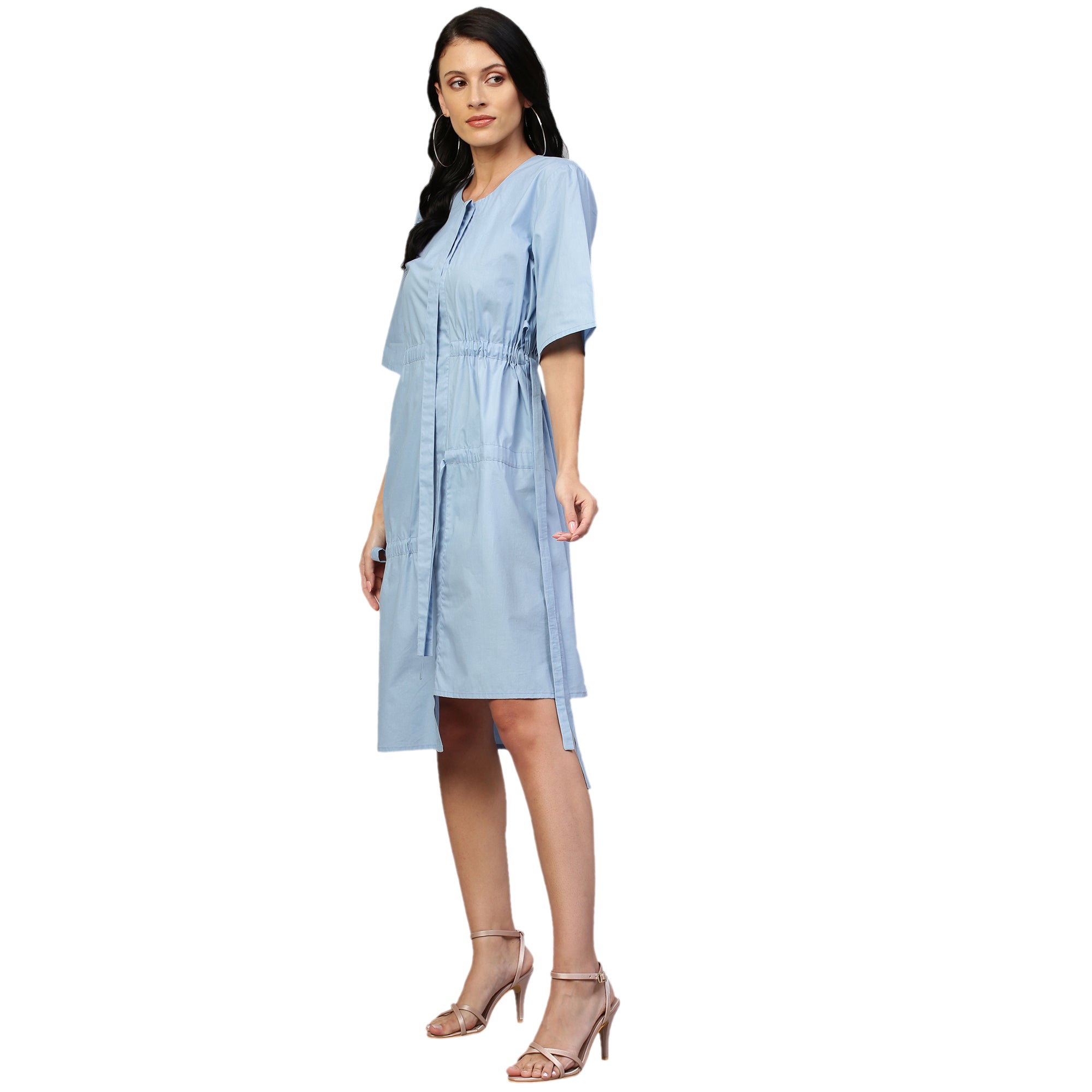 Light blue 2 layered dress