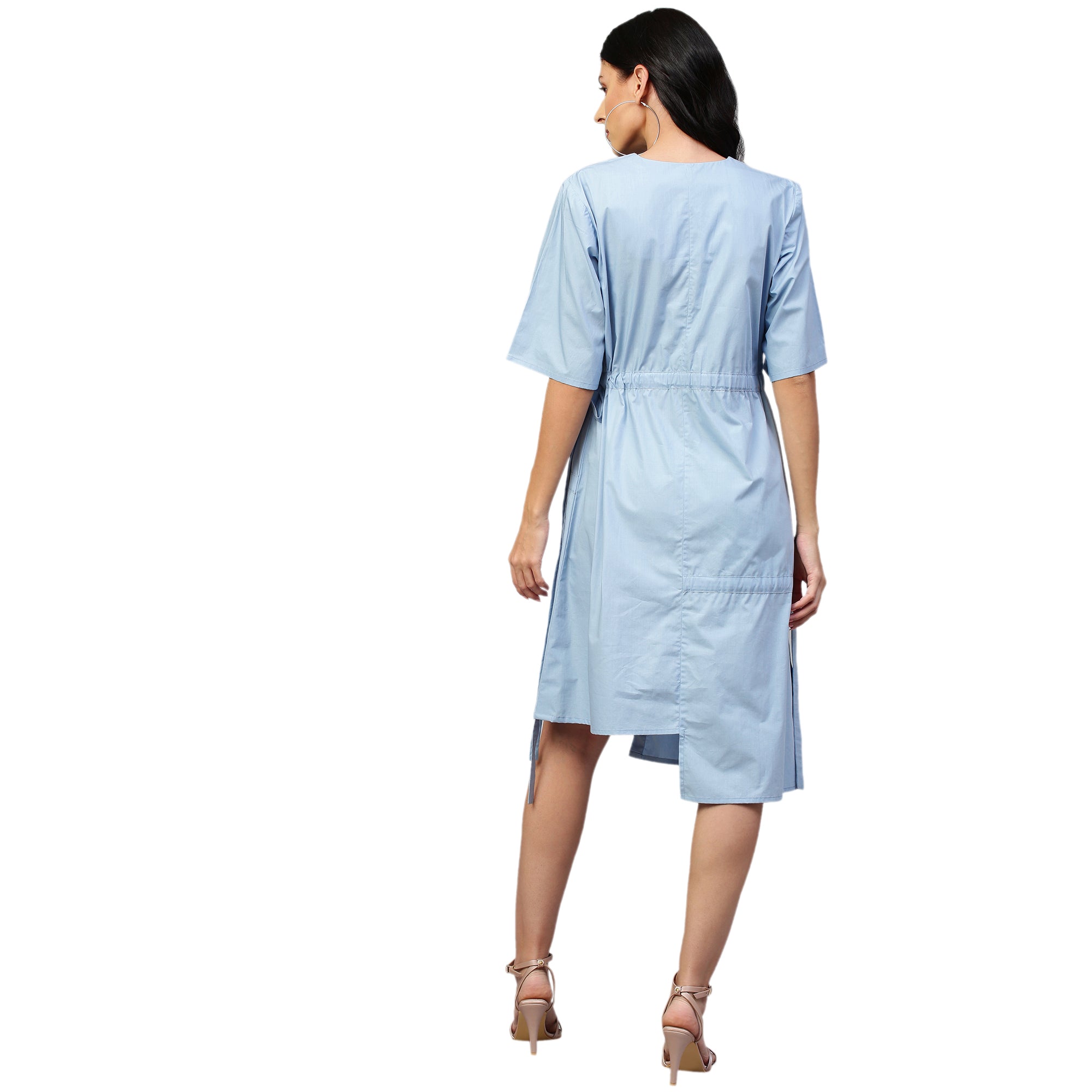 Light blue 2 layered dress