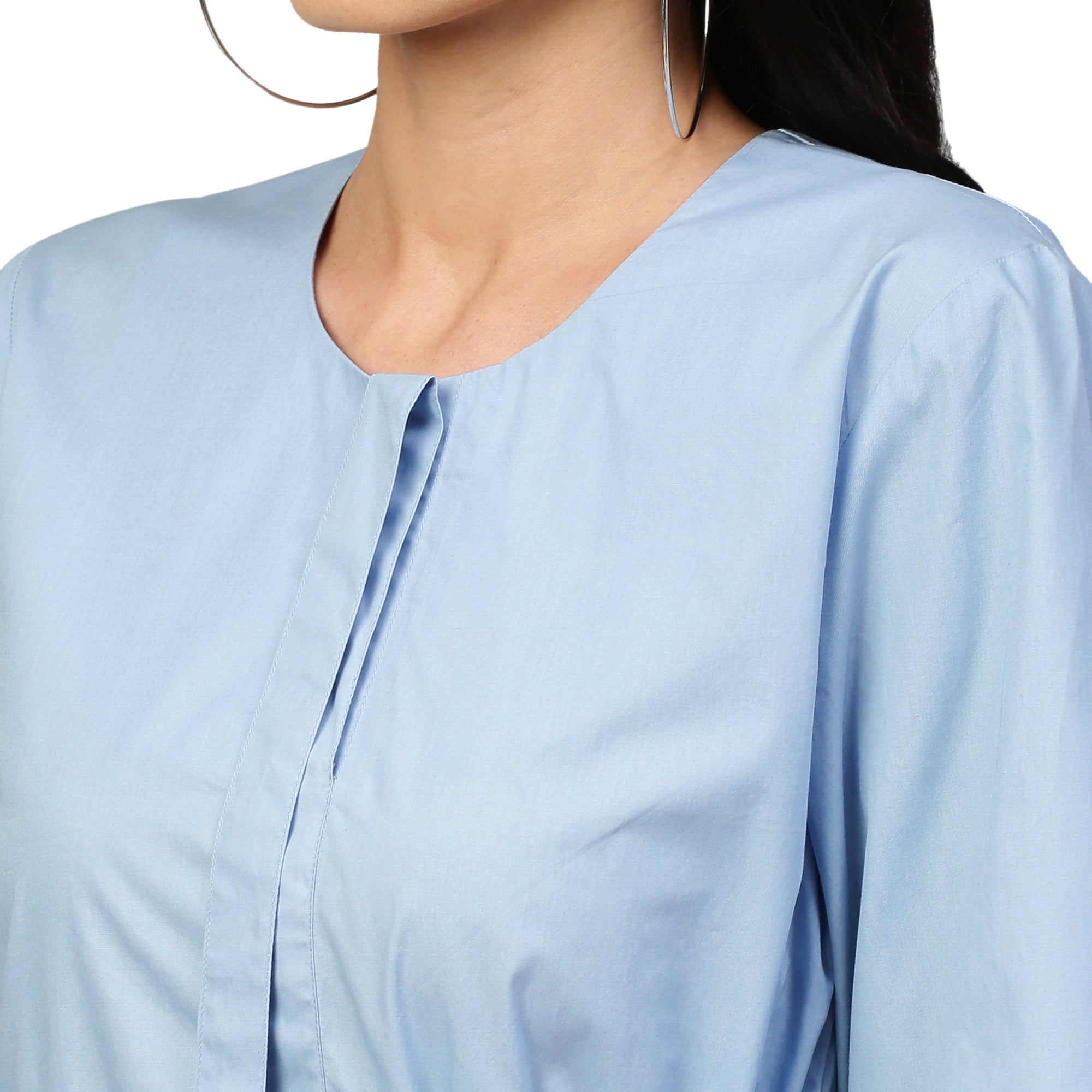 Light blue 2 layered dress