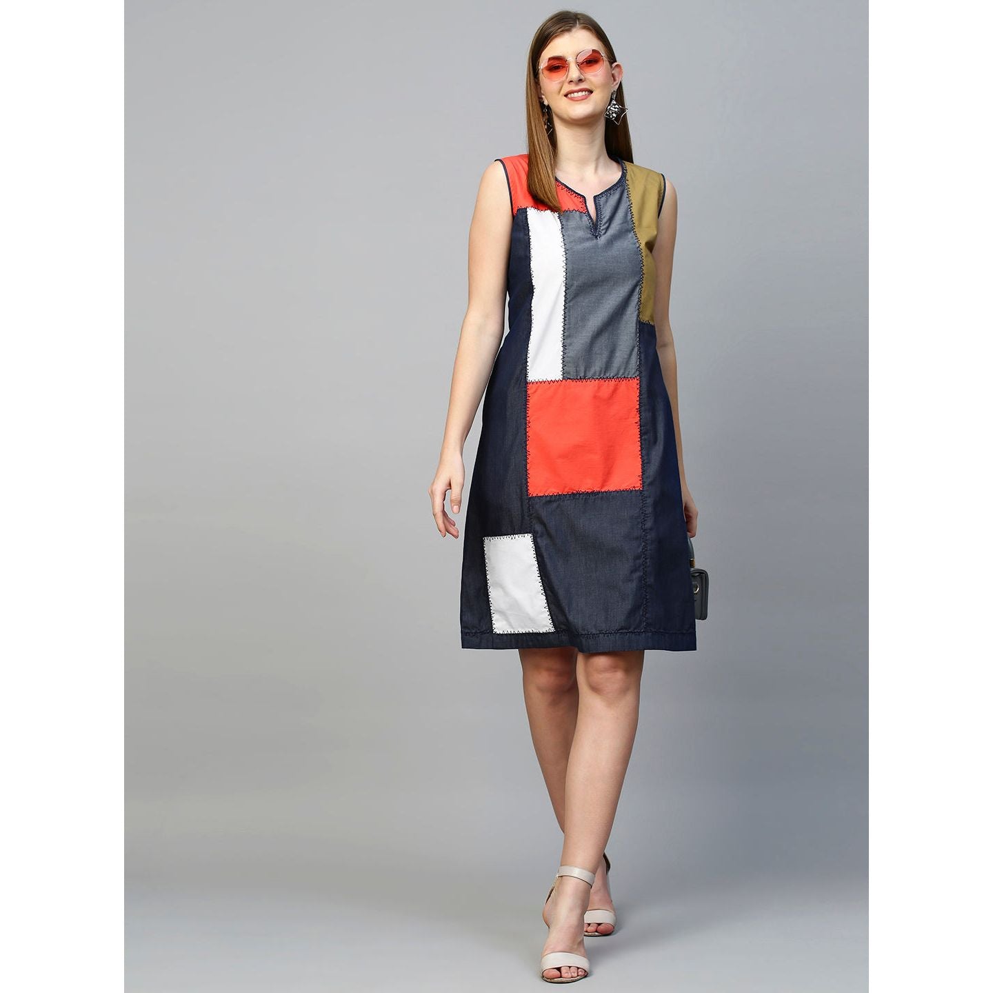 Patchwork dress
