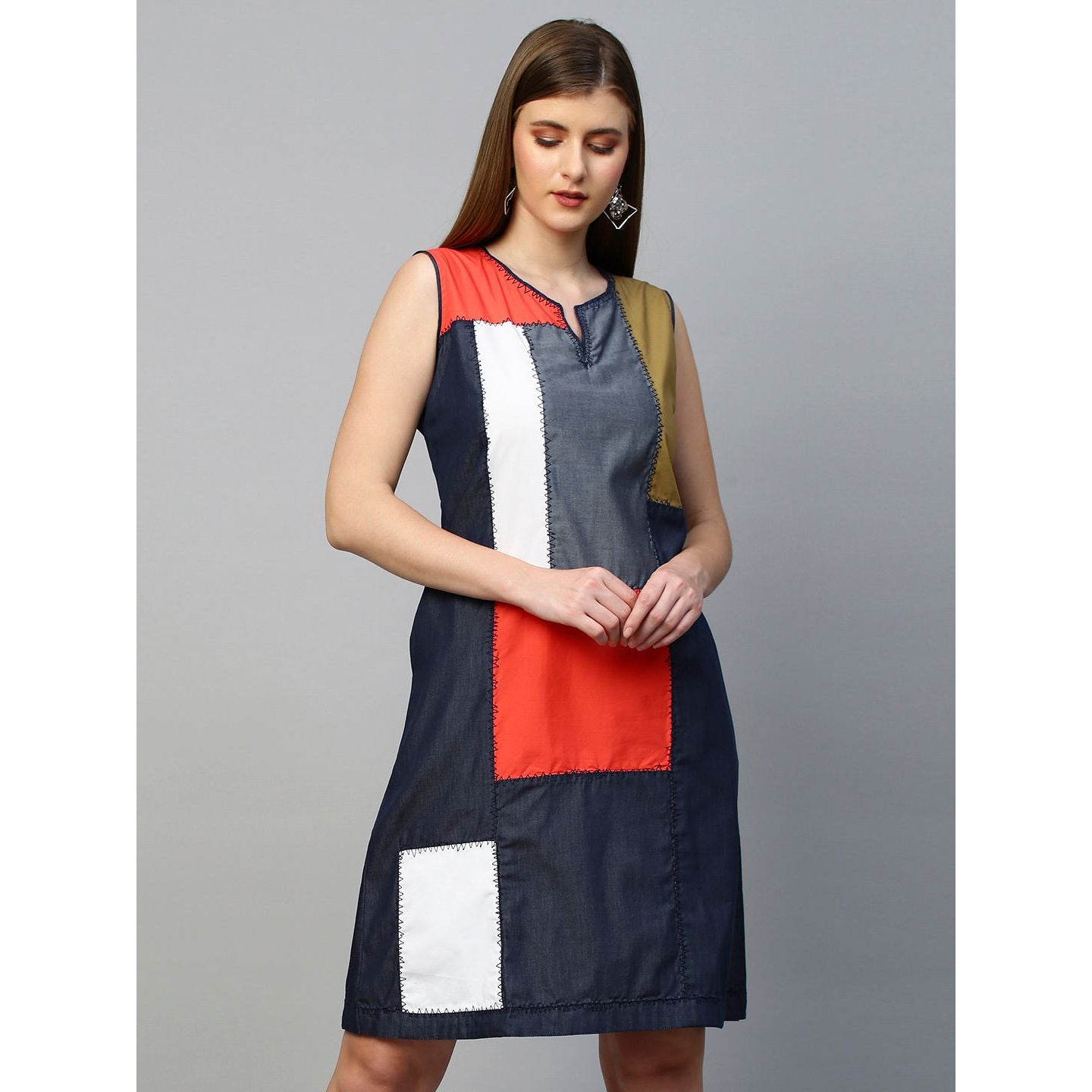 Patchwork dress