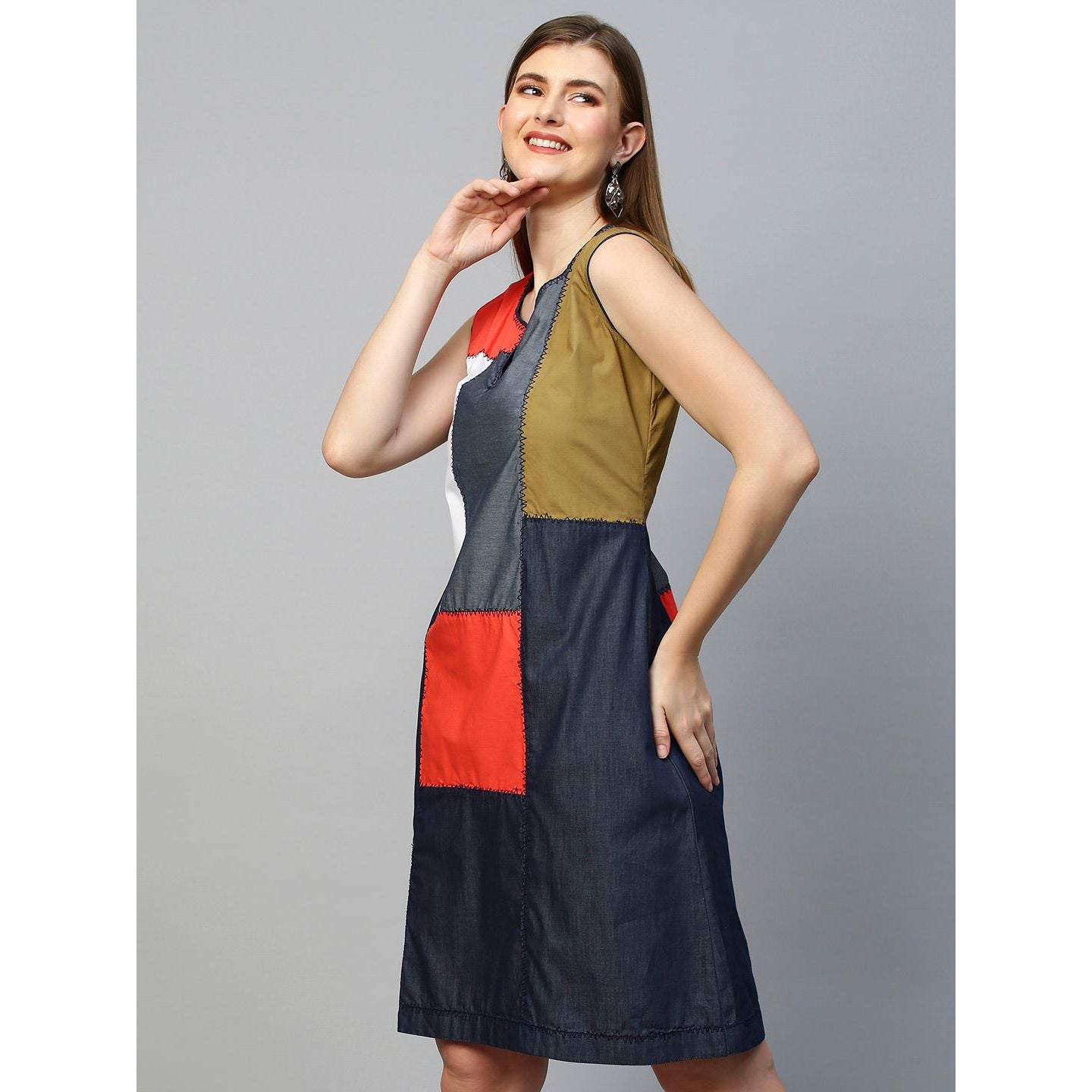 Patchwork dress