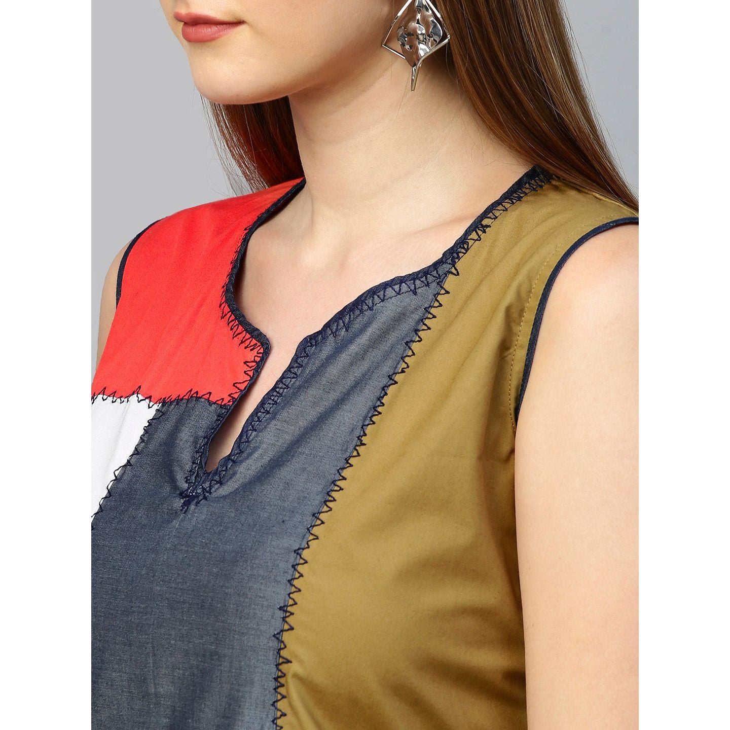 Patchwork dress