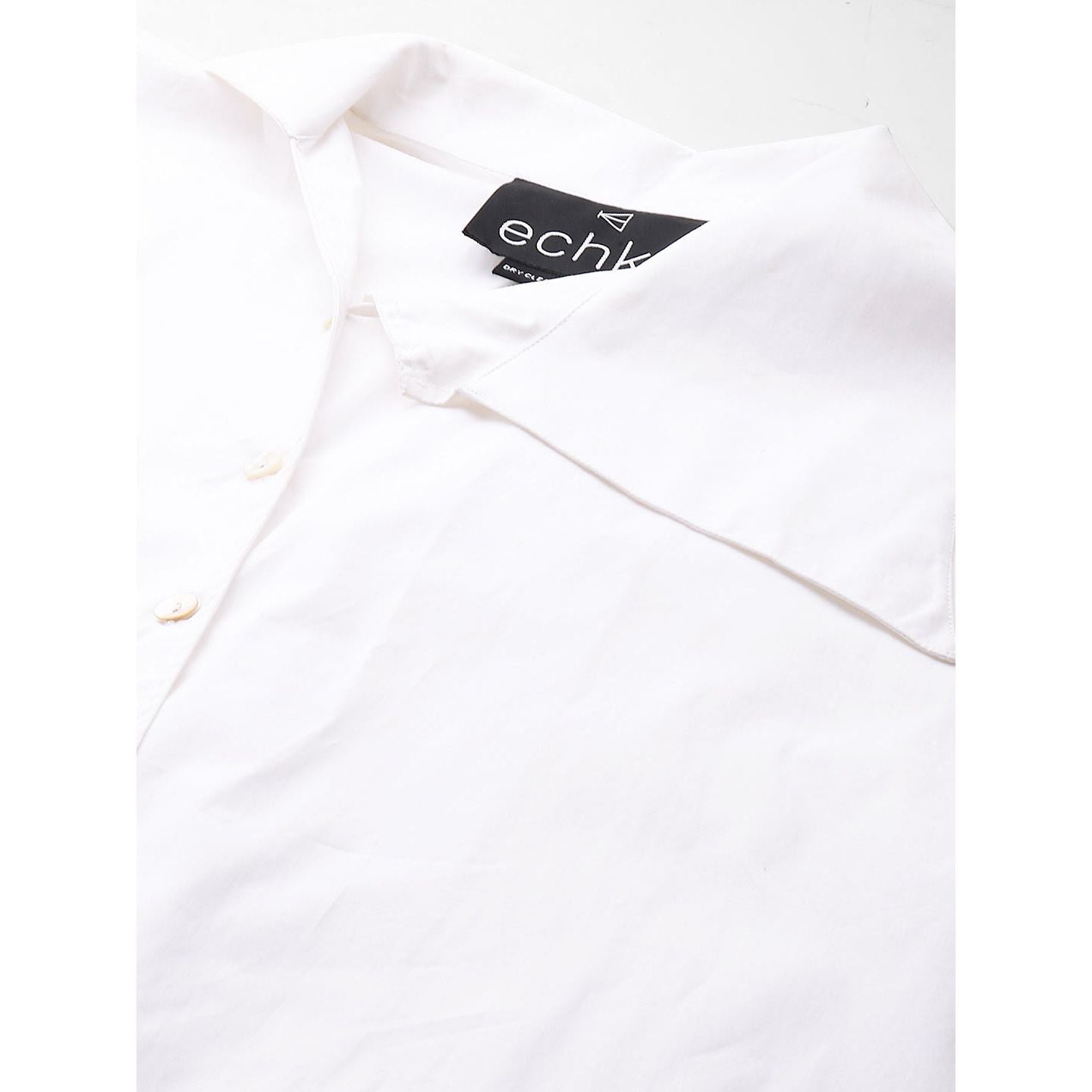 White shirt dress