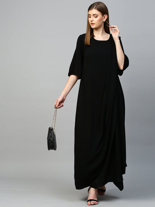 Black gown dress